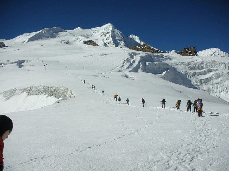 Expedition and climbing